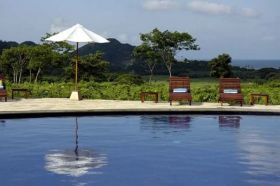 San Juan del Sur pool with umbrella – Best Places In The World To Retire – International Living